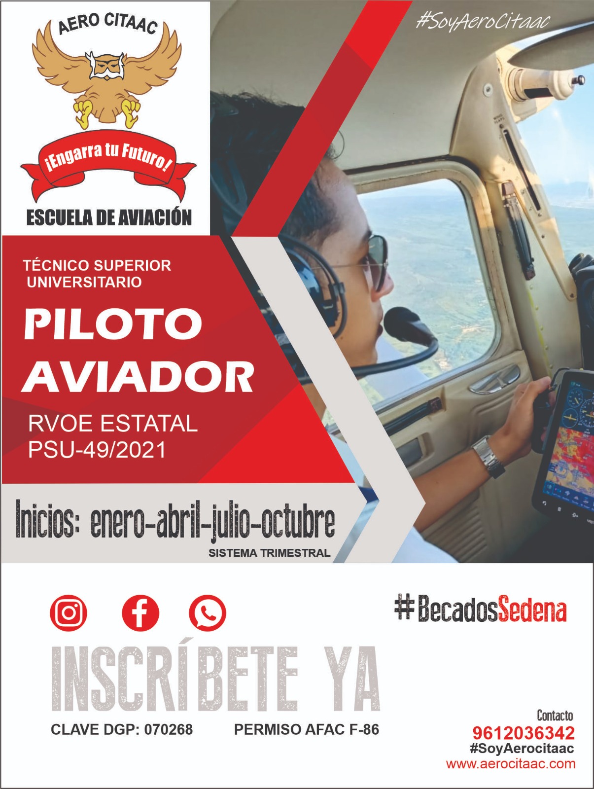 Piloto Aviador Comercial